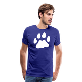 Cat Paw II | Men's Premium T-Shirt - royal blue
