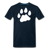 Cat Paw II | Men's Premium T-Shirt - deep navy