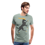 Deer Crest | Men's Premium T-Shirt - steel green