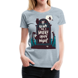 Halloween Invitation | Women’s Premium T-Shirt - heather ice blue