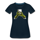 Zombie Phone | Women’s Premium T-Shirt - deep navy