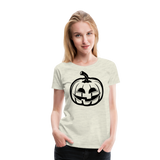 Jack-O-Lantern II | Women’s Premium T-Shirt - heather oatmeal