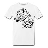 Leopard | Men's Premium T-Shirt - white
