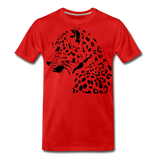 Leopard | Men's Premium T-Shirt - red