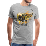 Tyrannosaur | Men's Premium T-Shirt - heather gray