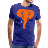 Elephant Head | Men's Premium T-Shirt - royal blue