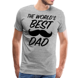 Best Dad I | Men's Premium T-Shirt - heather gray