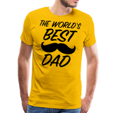 Best Dad I | Men's Premium T-Shirt - sun yellow