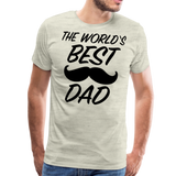 Best Dad I | Men's Premium T-Shirt - heather oatmeal