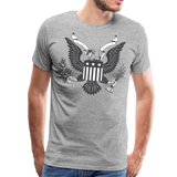 USA Eagle II | Men's T-Shirt - heather gray
