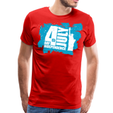 4Th. Of July I | Men's T-Shirt - red