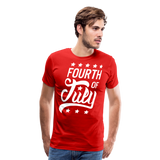 4Th. Of July VII | Men's Premium T-Shirt - red
