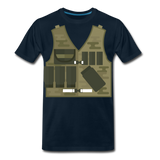 Army Vest | Men's Premium T-Shirt - deep navy