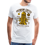 Premium Coffee | Men's Premium T-Shirt - white