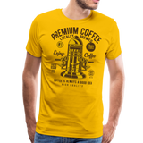 Premium Coffee | Men's Premium T-Shirt - sun yellow