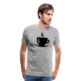 Cup Of Coffee I | Men's Premium T-Shirt - heather gray