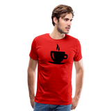 Cup Of Coffee I | Men's Premium T-Shirt - red