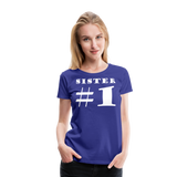 #1 Sister VI | Women’s Premium T-Shirt - royal blue