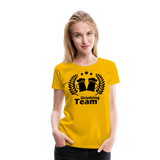 Drinking Team I | Women’s Premium T-Shirt - sun yellow