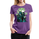 Haunted House | Women’s Premium T-Shirt - purple