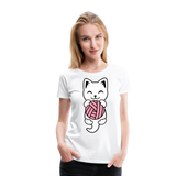 Kitten I | Women’s Premium T-Shirt - white