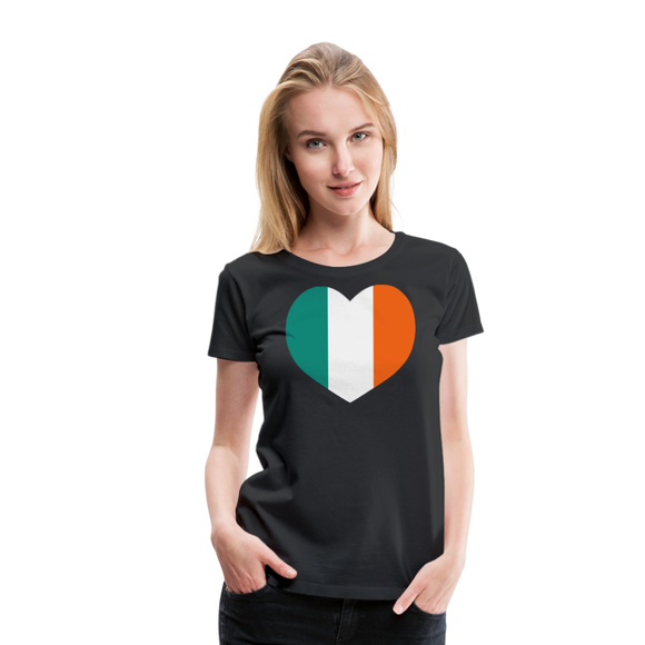 iHeart Ireland | Women’s Premium T-Shirt - black