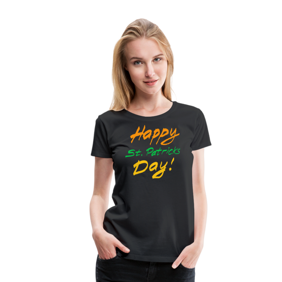 St. Patrick's Day II | Women’s Premium T-Shirt - black