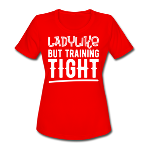 Ladylike II | Women's Moisture Wicking Performance T-Shirt - charcoal