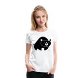 Black Bear | Women’s Premium T-Shirt - white