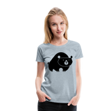 Black Bear | Women’s Premium T-Shirt - heather ice blue