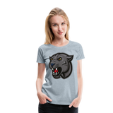 Panther | Women’s Premium T-Shirt - heather ice blue