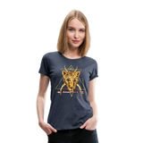 Cheetah | Women’s Premium T-Shirt - heather blue