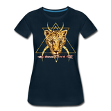 Cheetah | Women’s Premium T-Shirt - deep navy